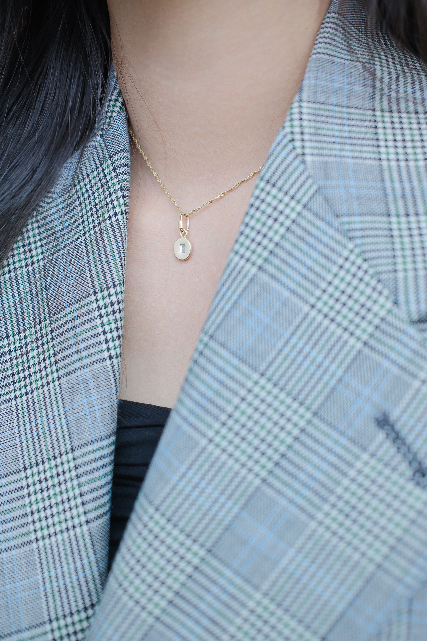 Ripple chain 14k gold