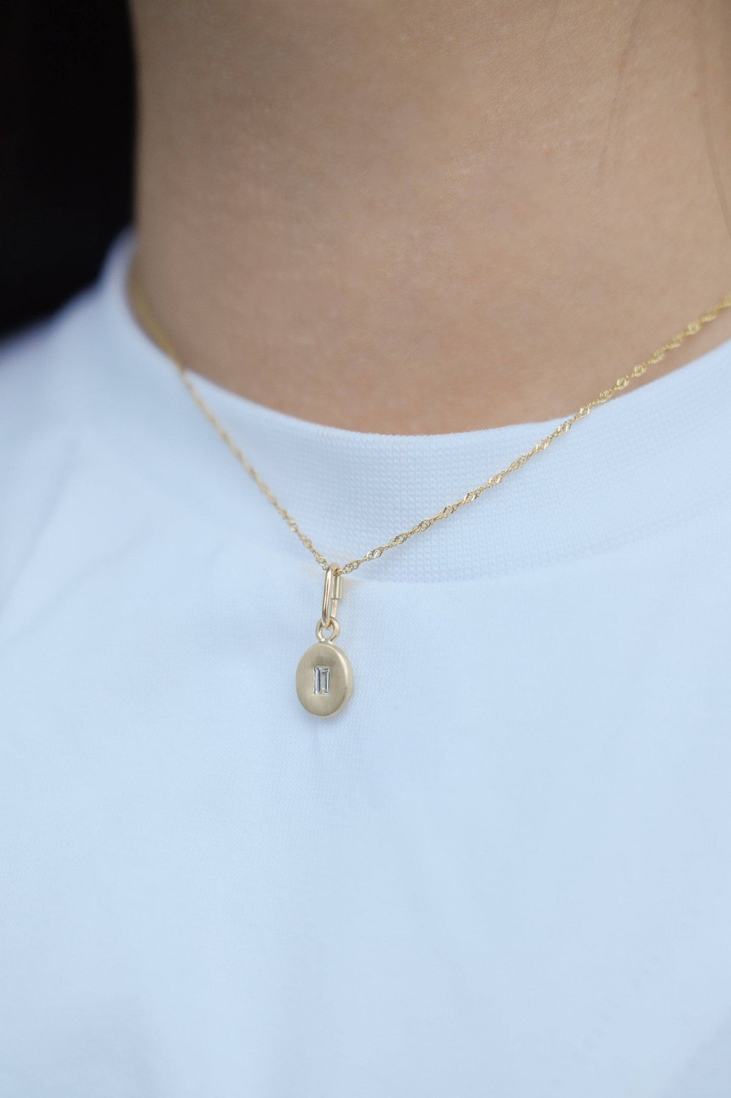 Ripple chain 14k gold