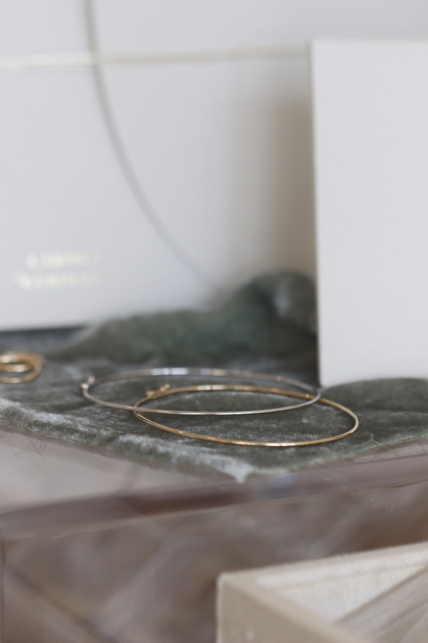 14k Solid Gold Super Thin Bangle