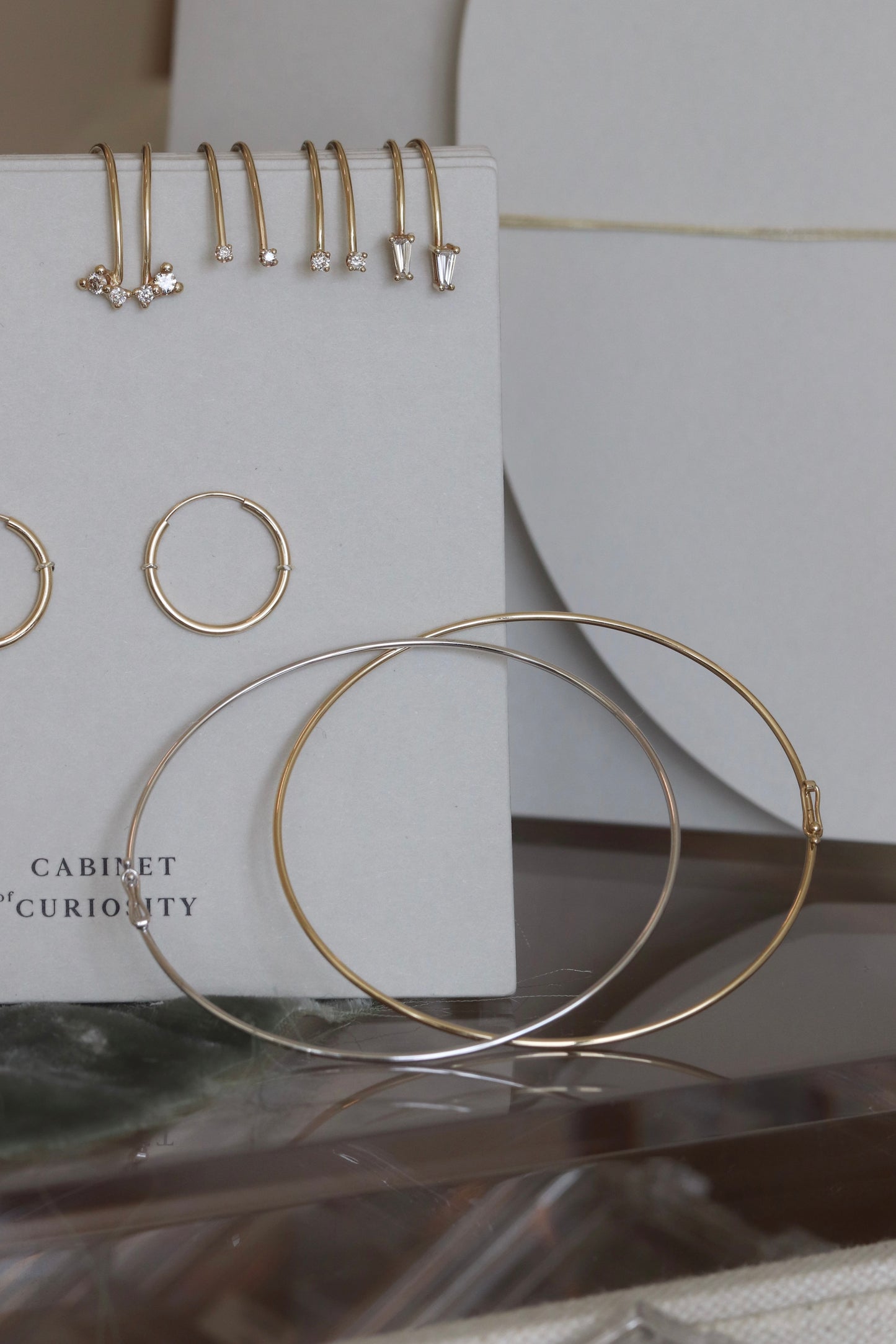 14k Solid Gold Super Thin Bangle