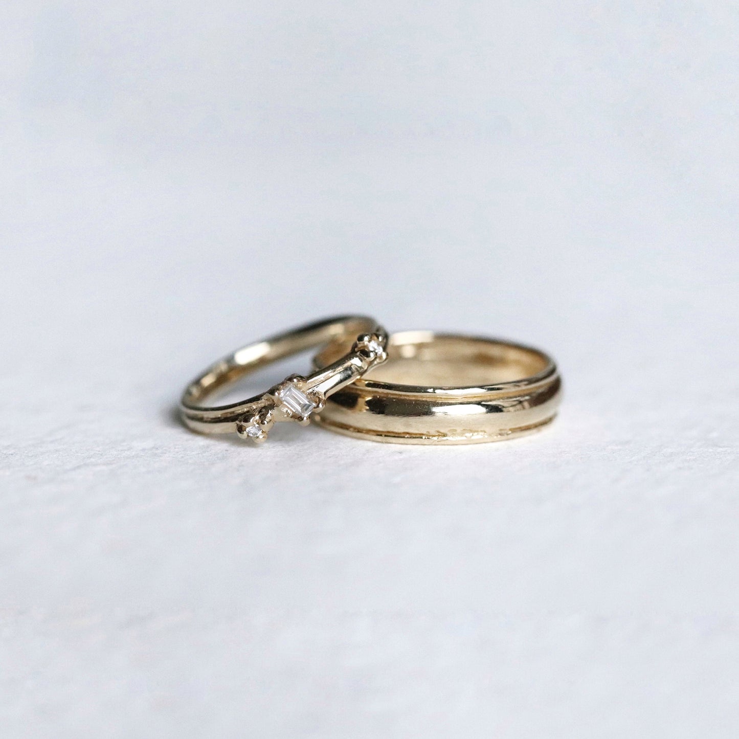 Wedding Bands - double loop & triple loop