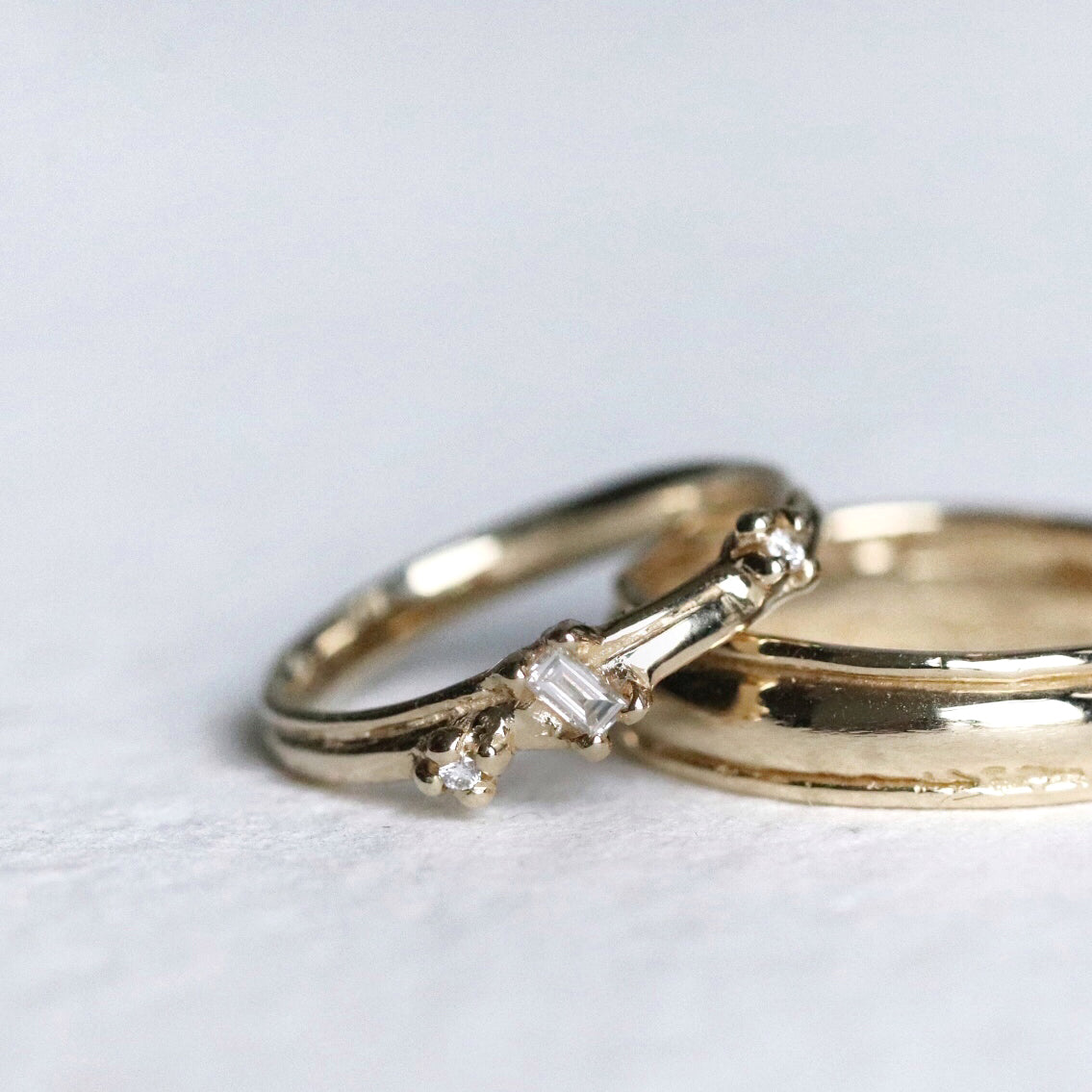 Wedding Bands - double loop & triple loop