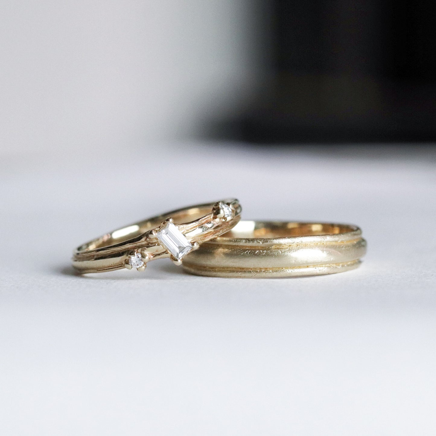 Wedding Bands - double loop & triple loop