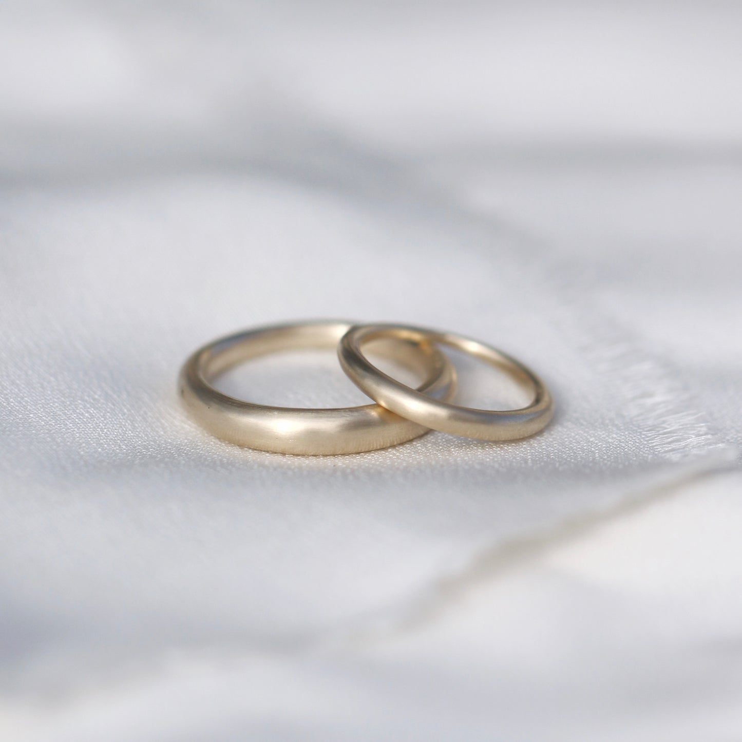 Wedding Bands - moon crescent band