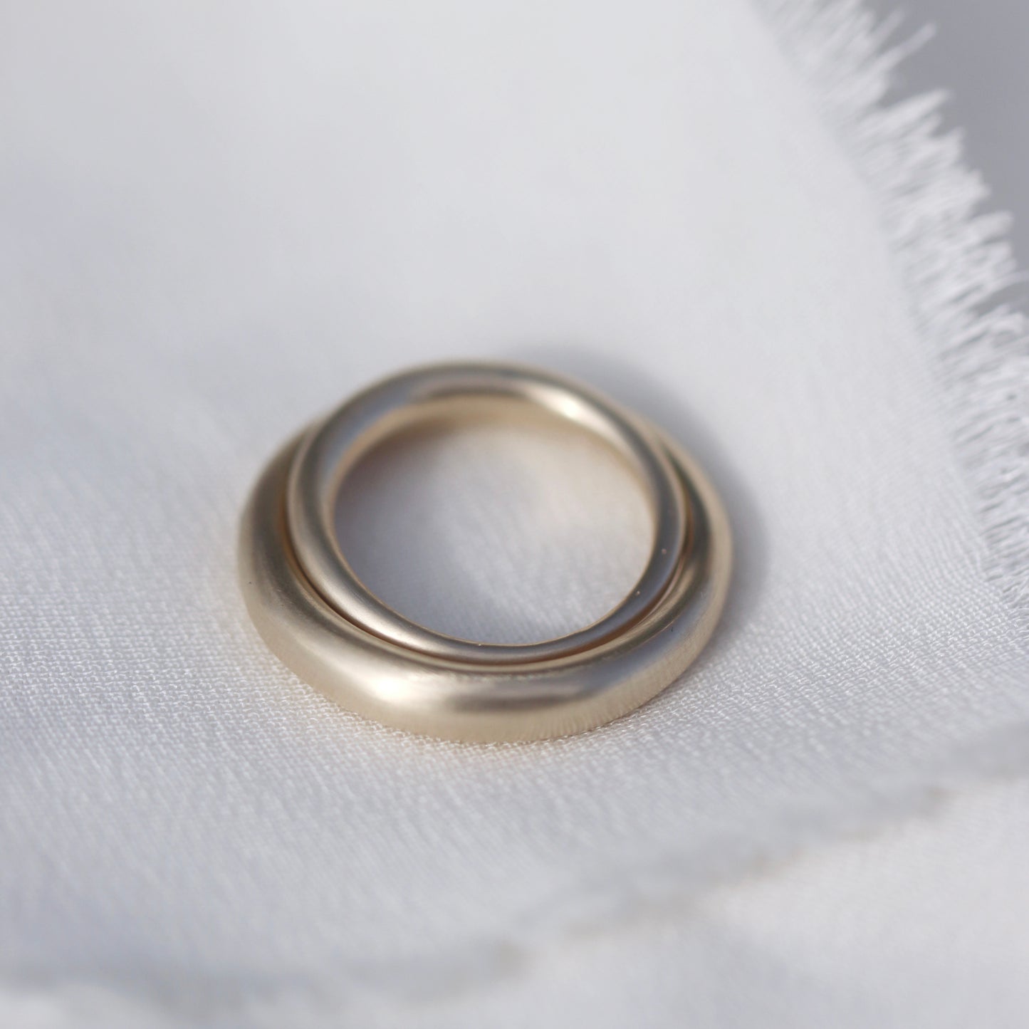 Wedding Bands - moon crescent band