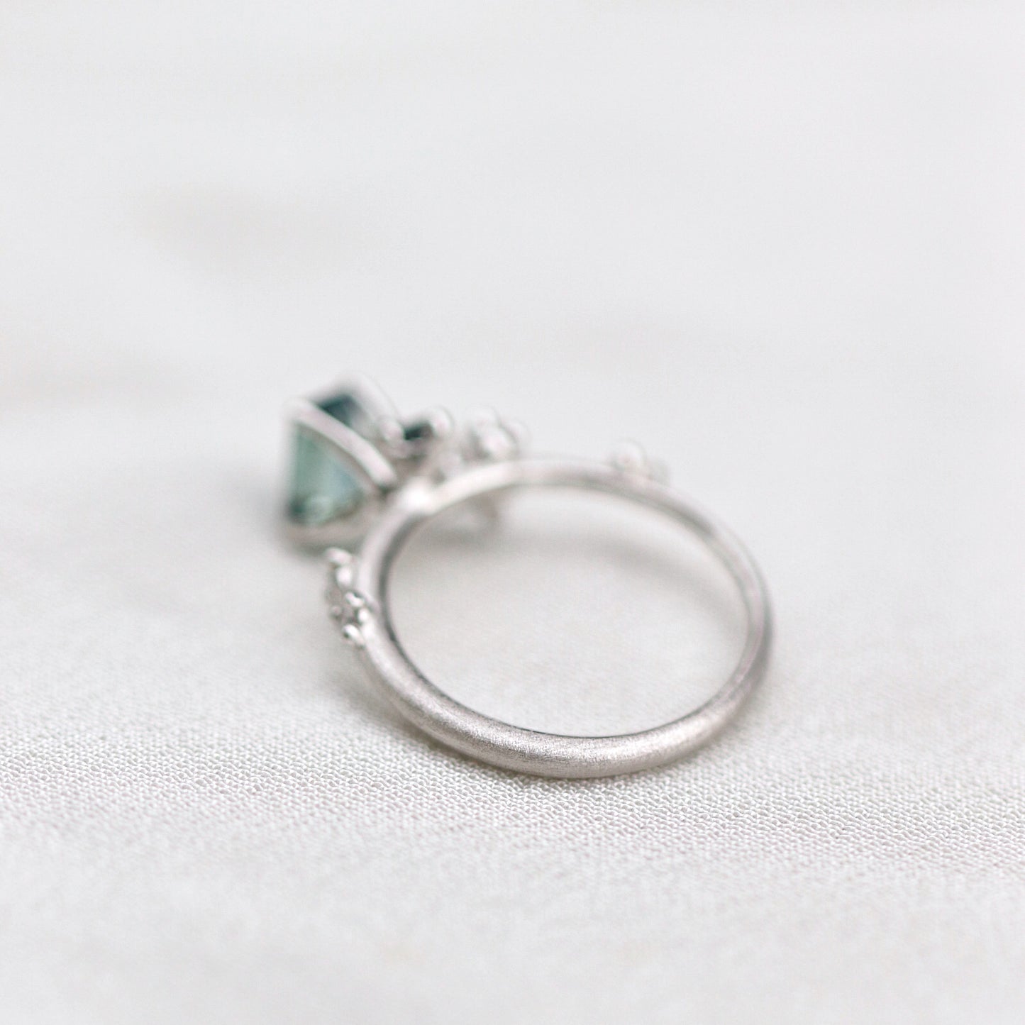 Ring Natural Unheated Sapphire Ring Cabinetofcuriosityjewellery