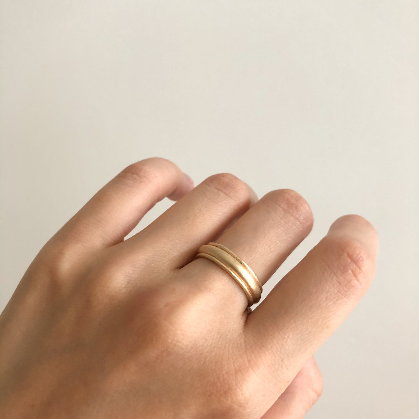 Ring Vintage Textured Ring Cabinetofcuriosityjewellery