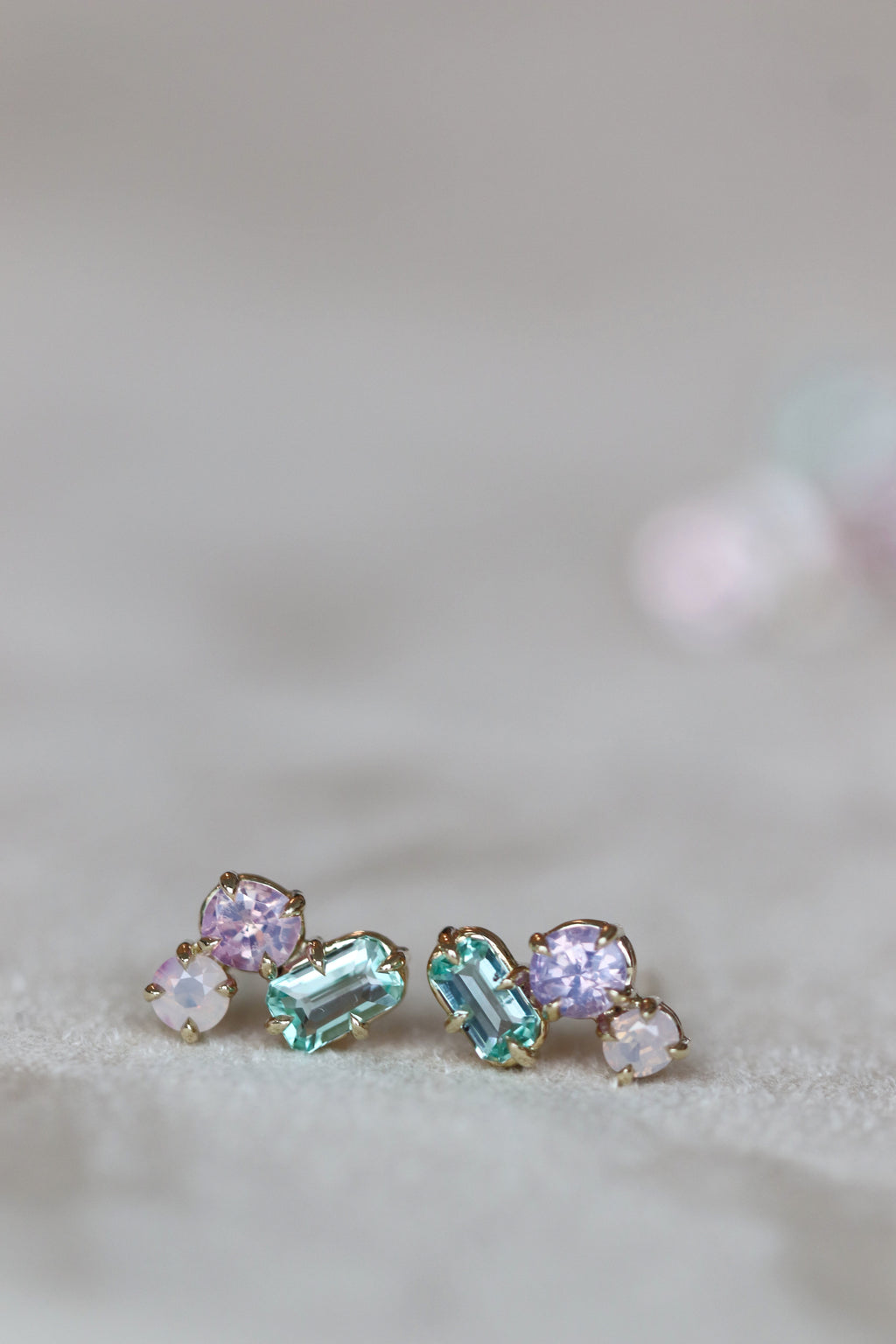 Dreamy Sapphire II earrings 06.