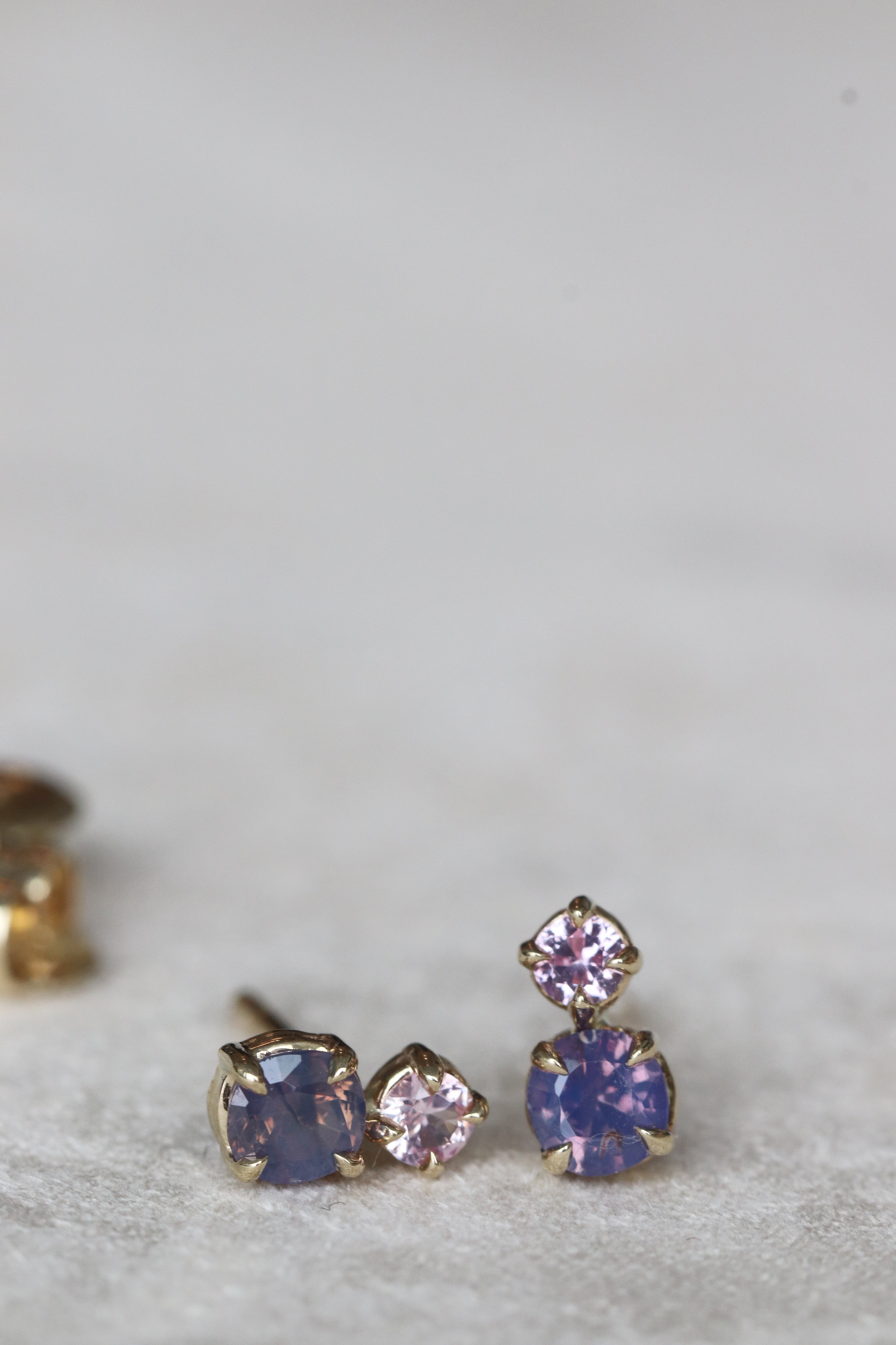 Dreamy Sapphire II earrings 14