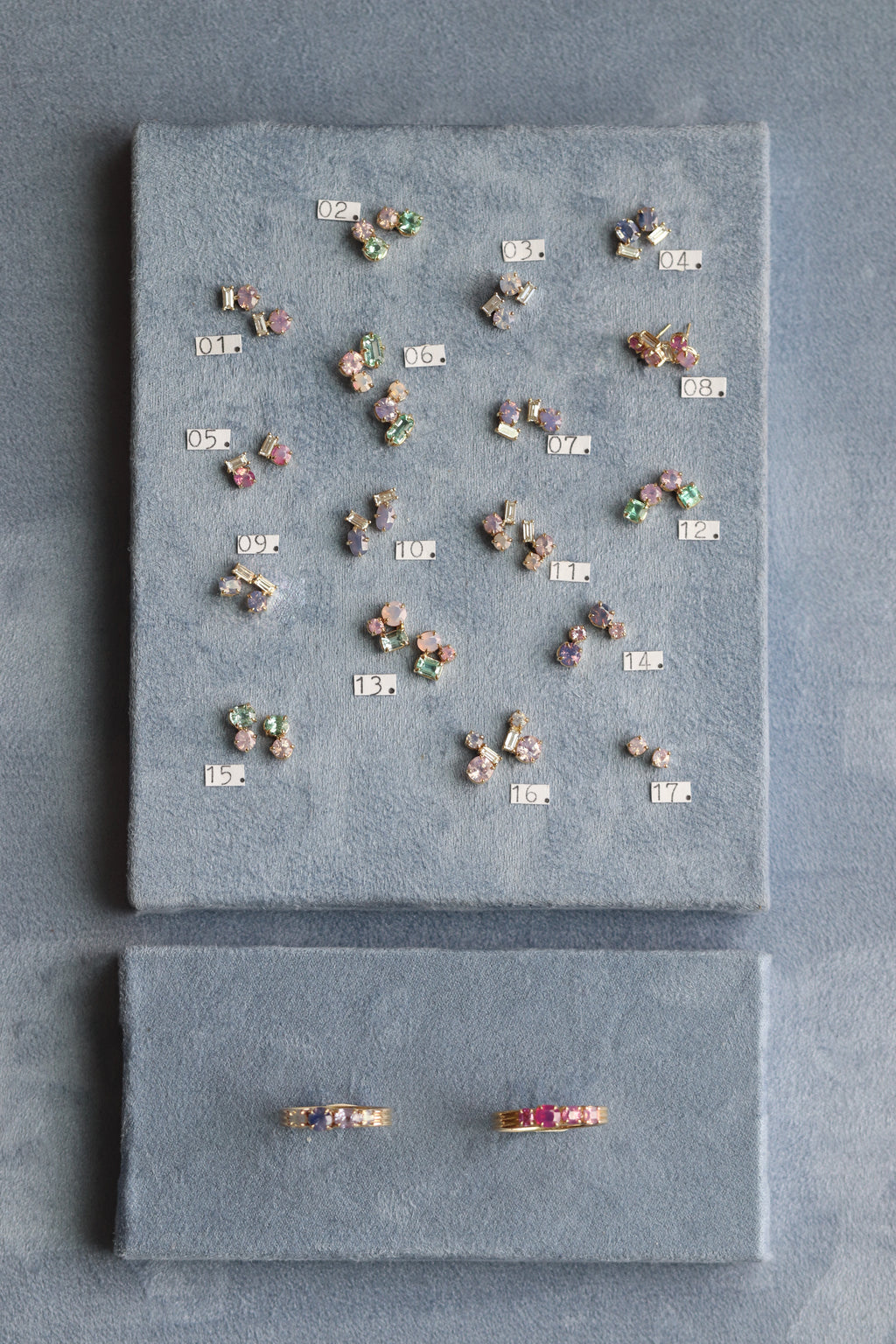 Dreamy Sapphire II earrings 03.