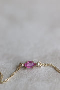 14k Yellow Gold Dreamy Sapphire III Bracelet 17.