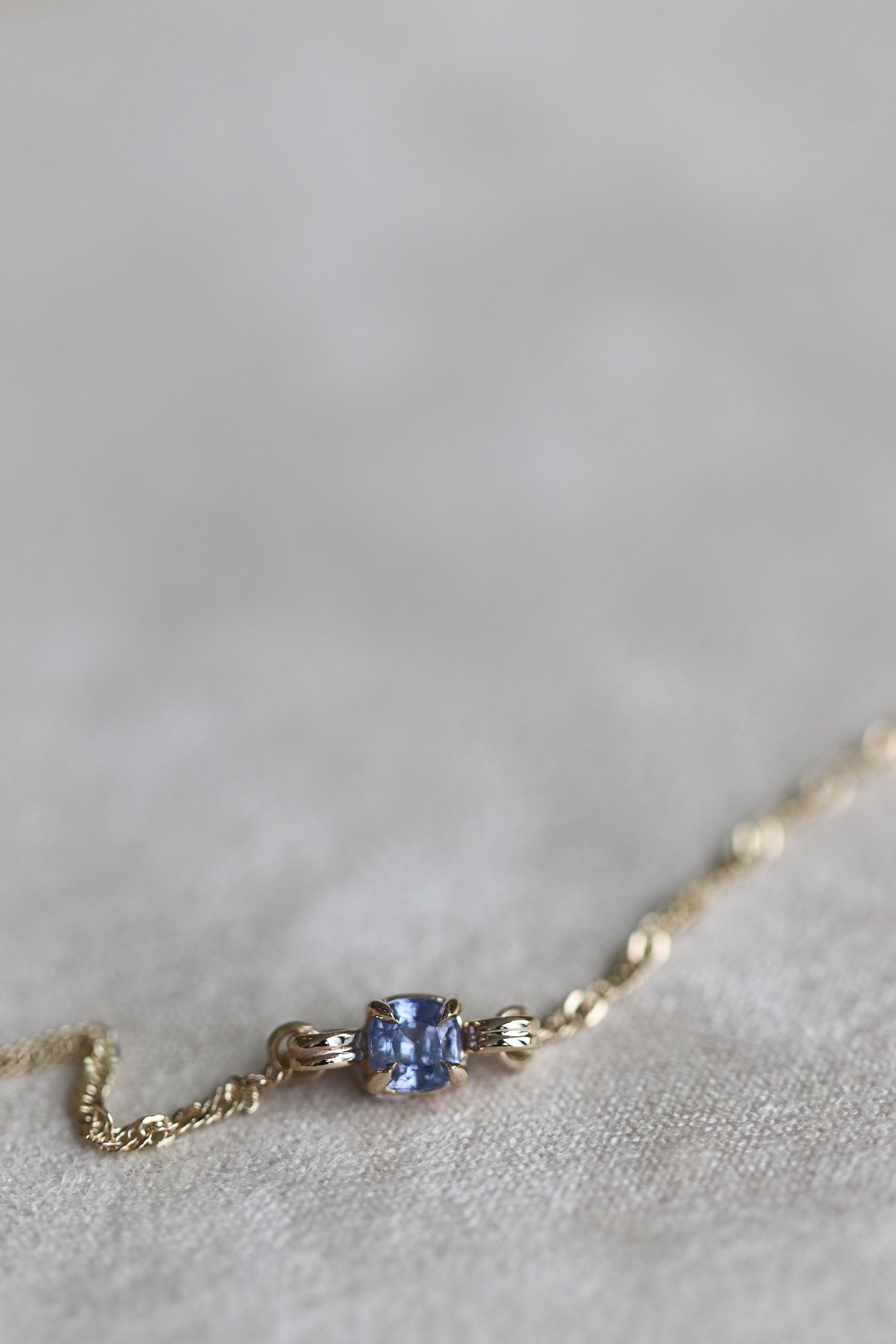 14k Yellow Gold Dreamy Sapphire III Bracelet 11.