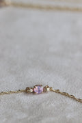 14k Yellow Gold Dreamy Sapphire III Bracelet 06.