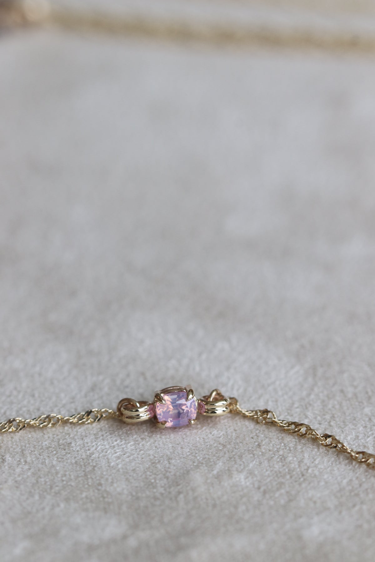 14k Yellow Gold Dreamy Sapphire III Bracelet 06.