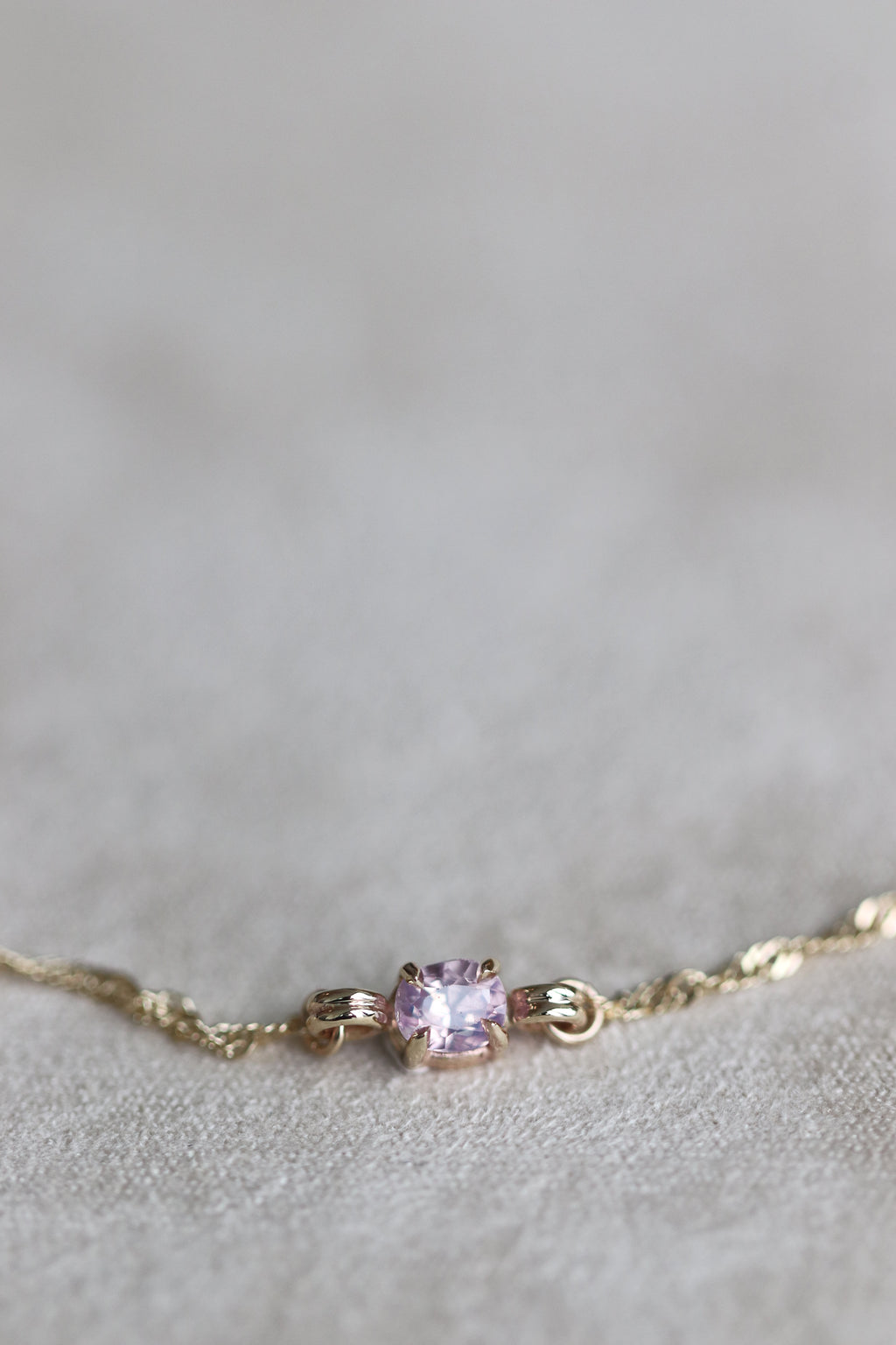 14k Yellow Gold Dreamy Sapphire III Bracelet 16.