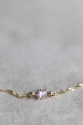14k Yellow Gold Dreamy Sapphire III Bracelet 16.