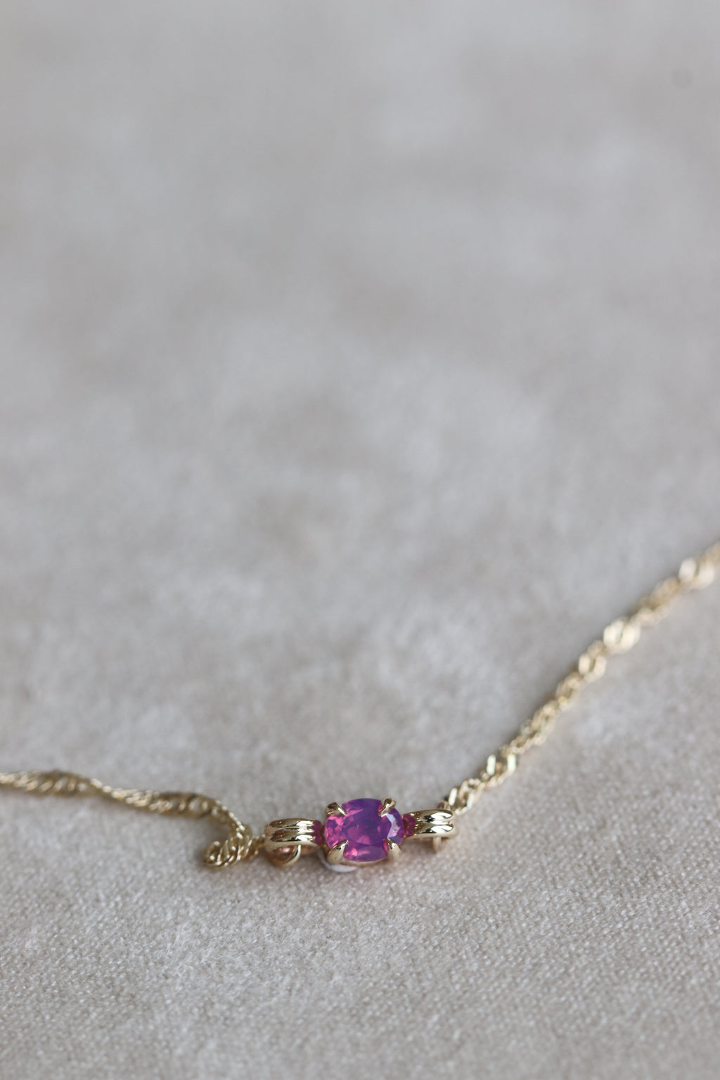 14k Yellow Gold Dreamy Sapphire III Bracelet 05.