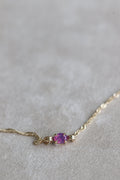 14k Yellow Gold Dreamy Sapphire III Bracelet 05.