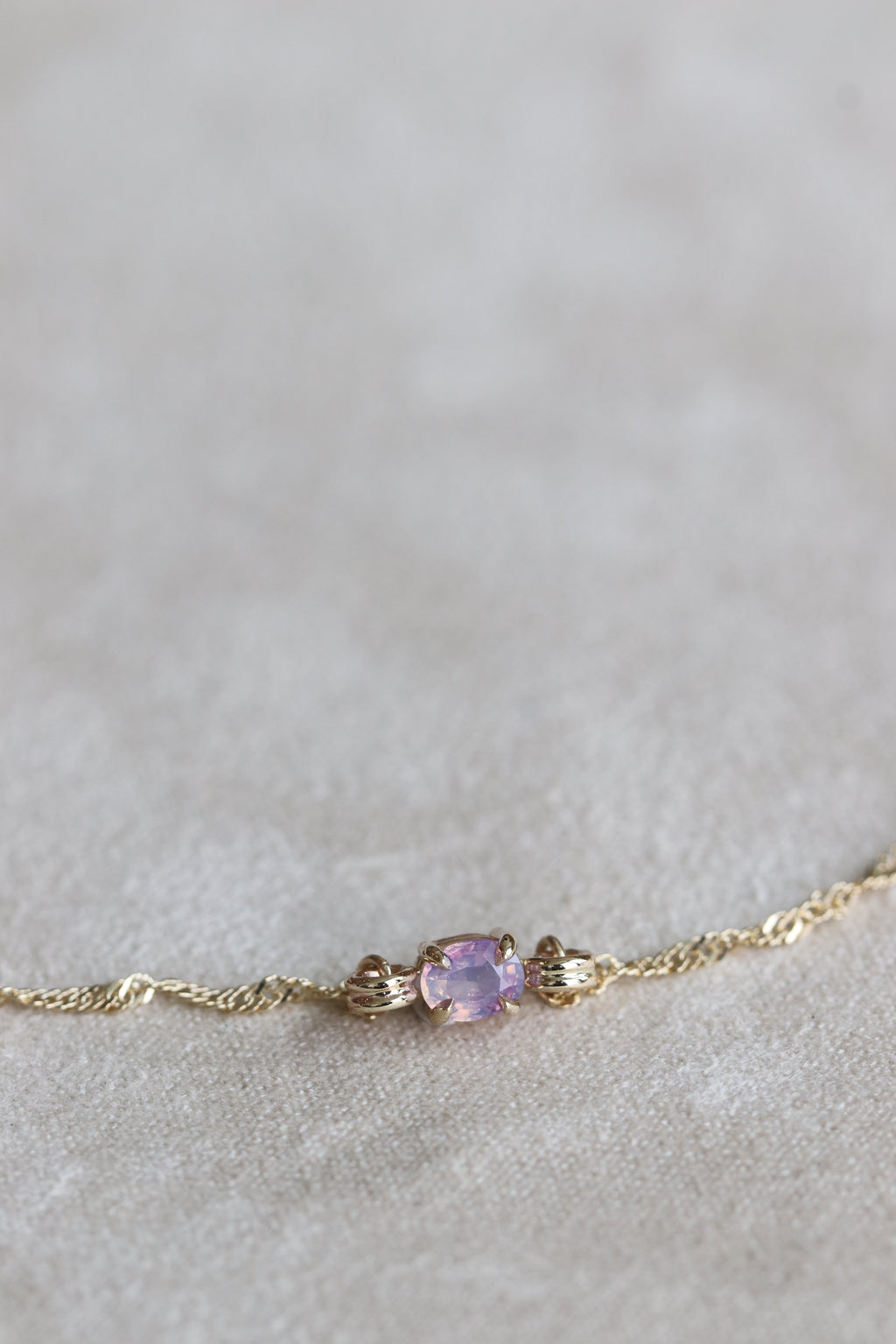 14k Yellow Gold Dreamy Sapphire III Bracelet 07.