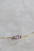14k Yellow Gold Dreamy Sapphire III Bracelet 07.