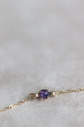 14k Yellow Gold Dreamy Sapphire III Bracelet 12.