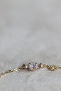 14k Yellow Gold Dreamy Sapphire III Bracelet 13.