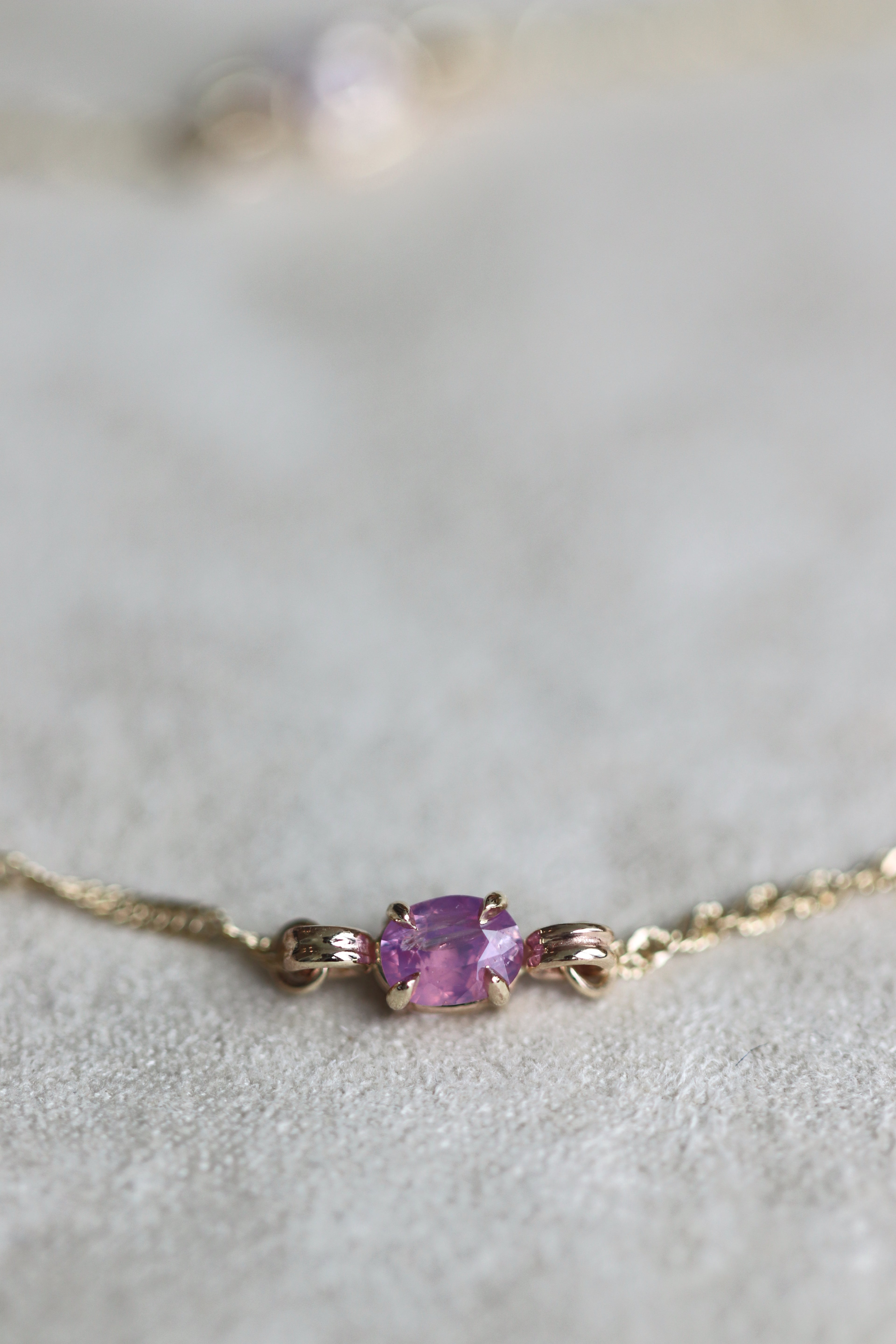 14k Yellow Gold Dreamy Sapphire III Bracelet 18.