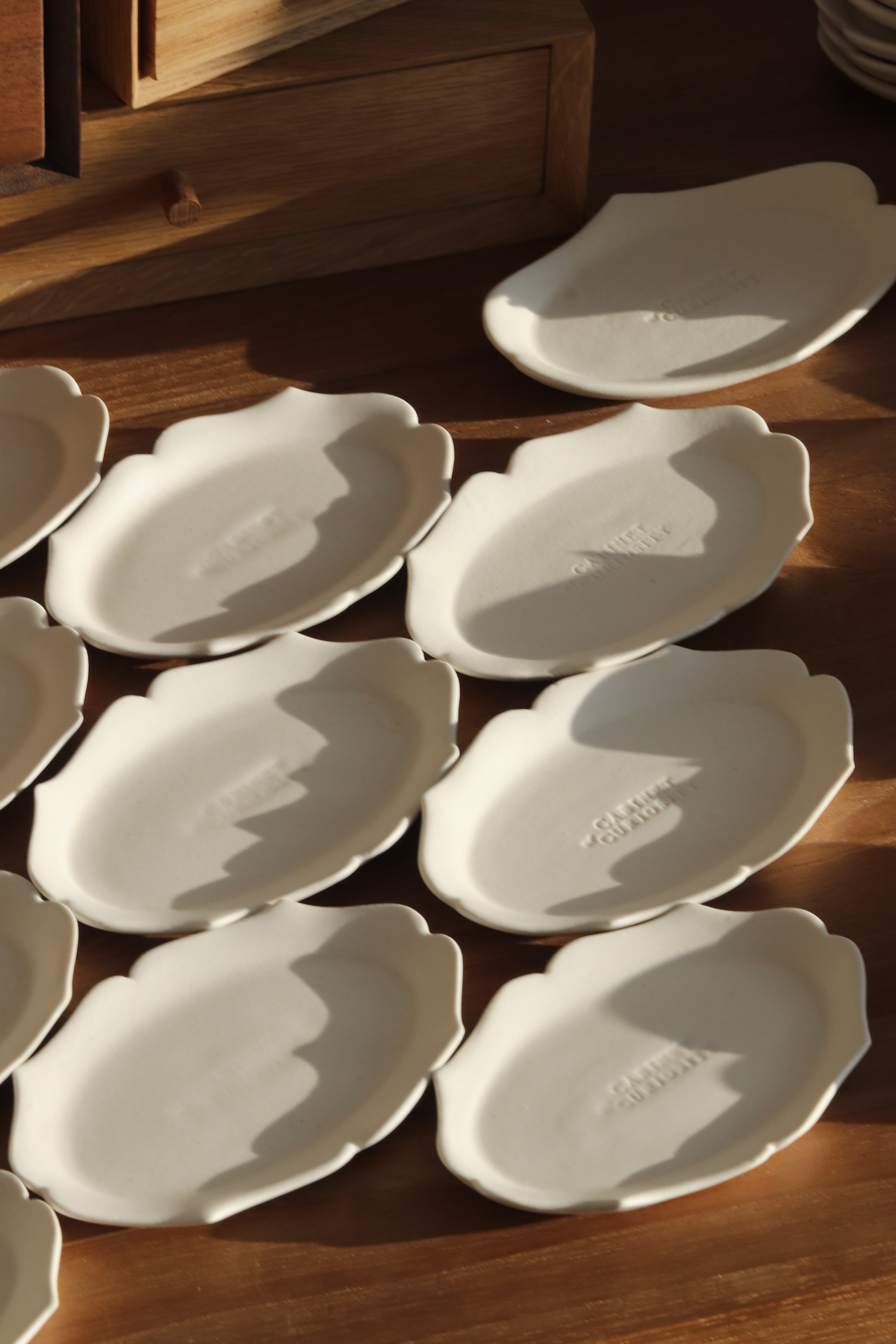 Porcelain Vanity Tray  Cabinet of Curiosity x  Round & Round Ceramic Studio