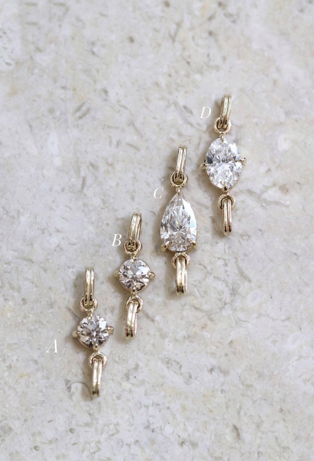 Diamond charms