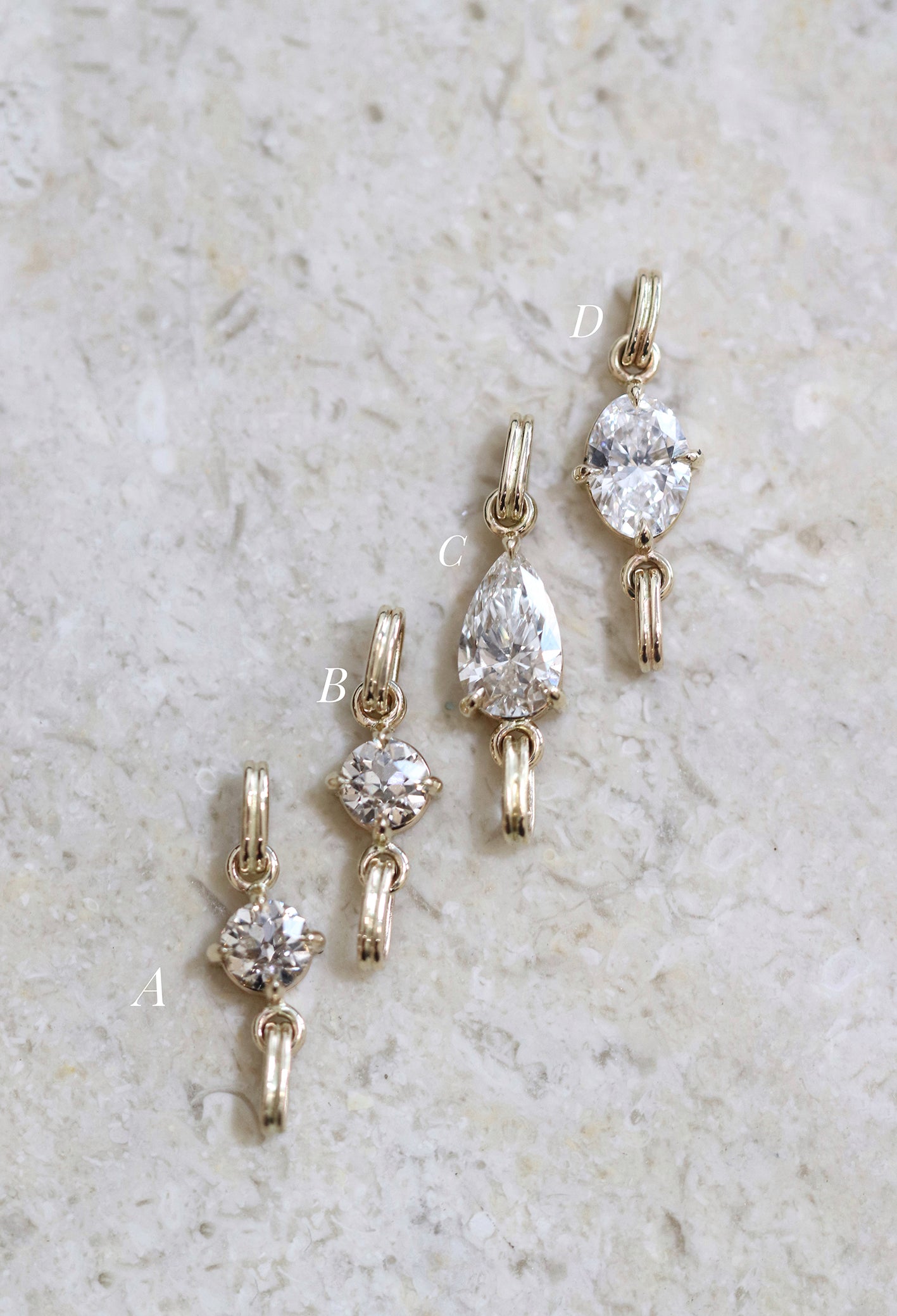 Diamond charms