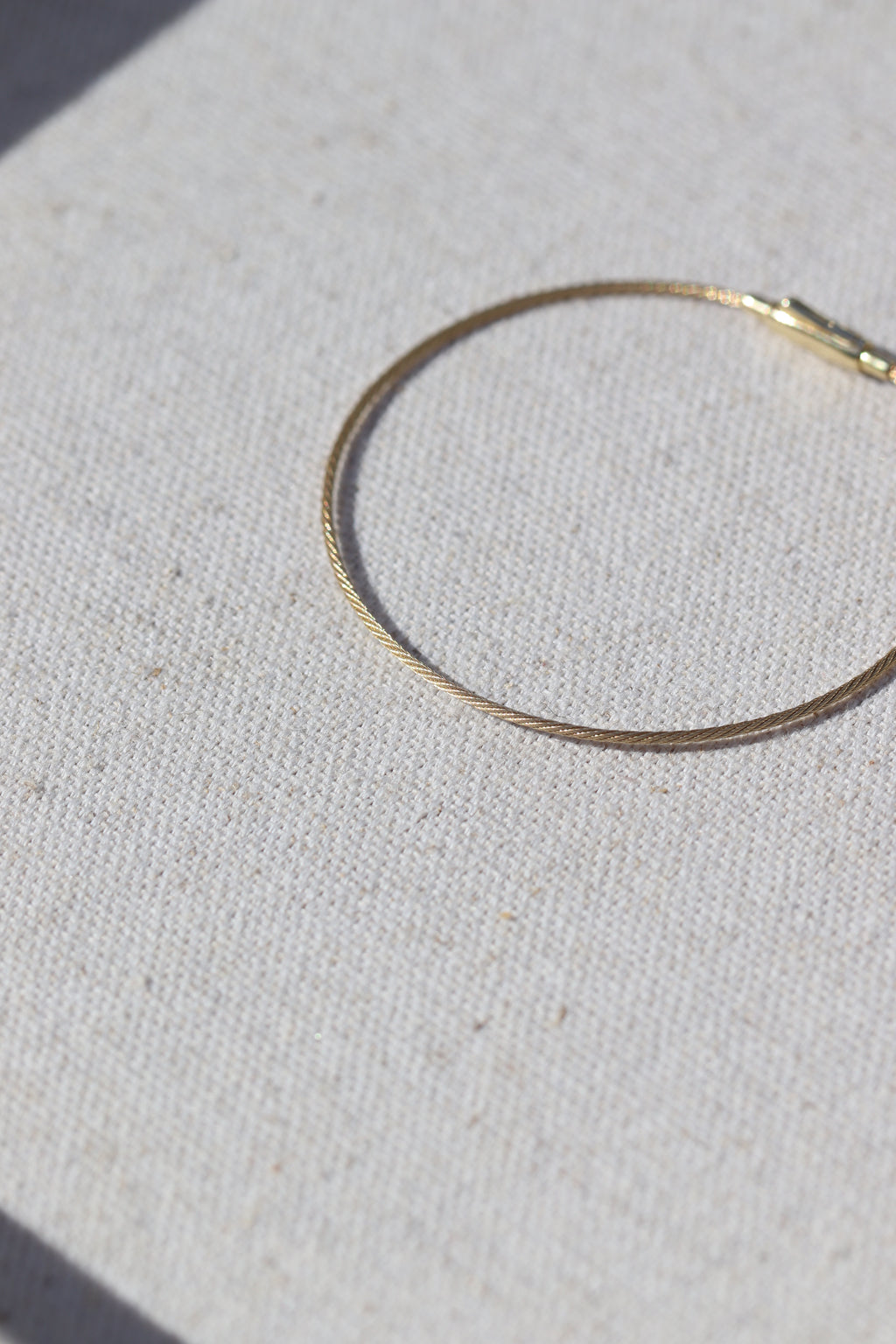 Rope Cable Flexible Bracelet 18k