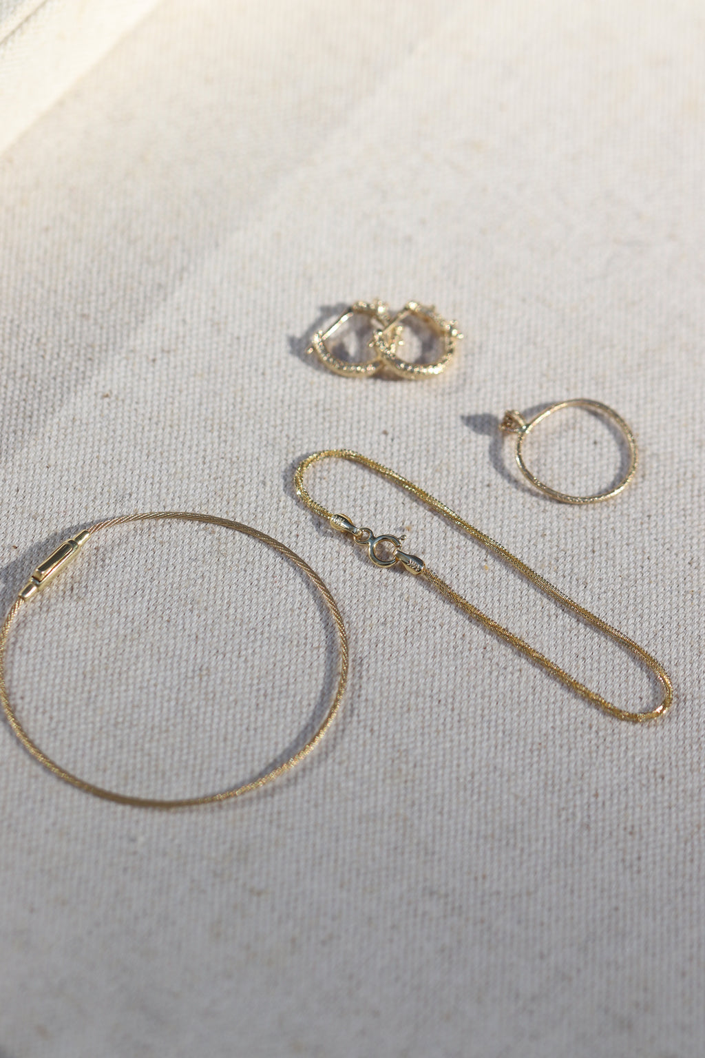 Garland chain 14k gold