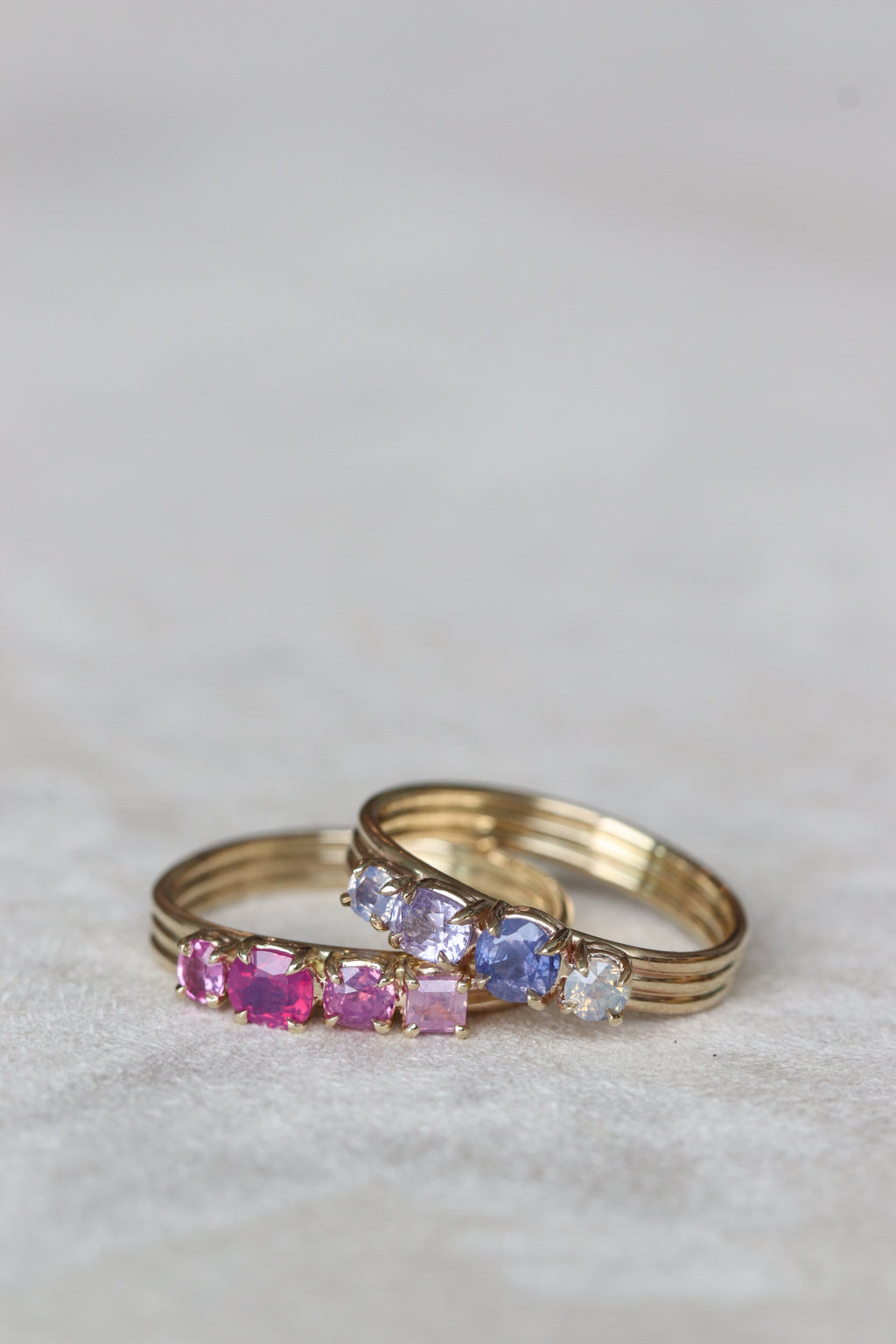 Dreamy Sapphire II Rings