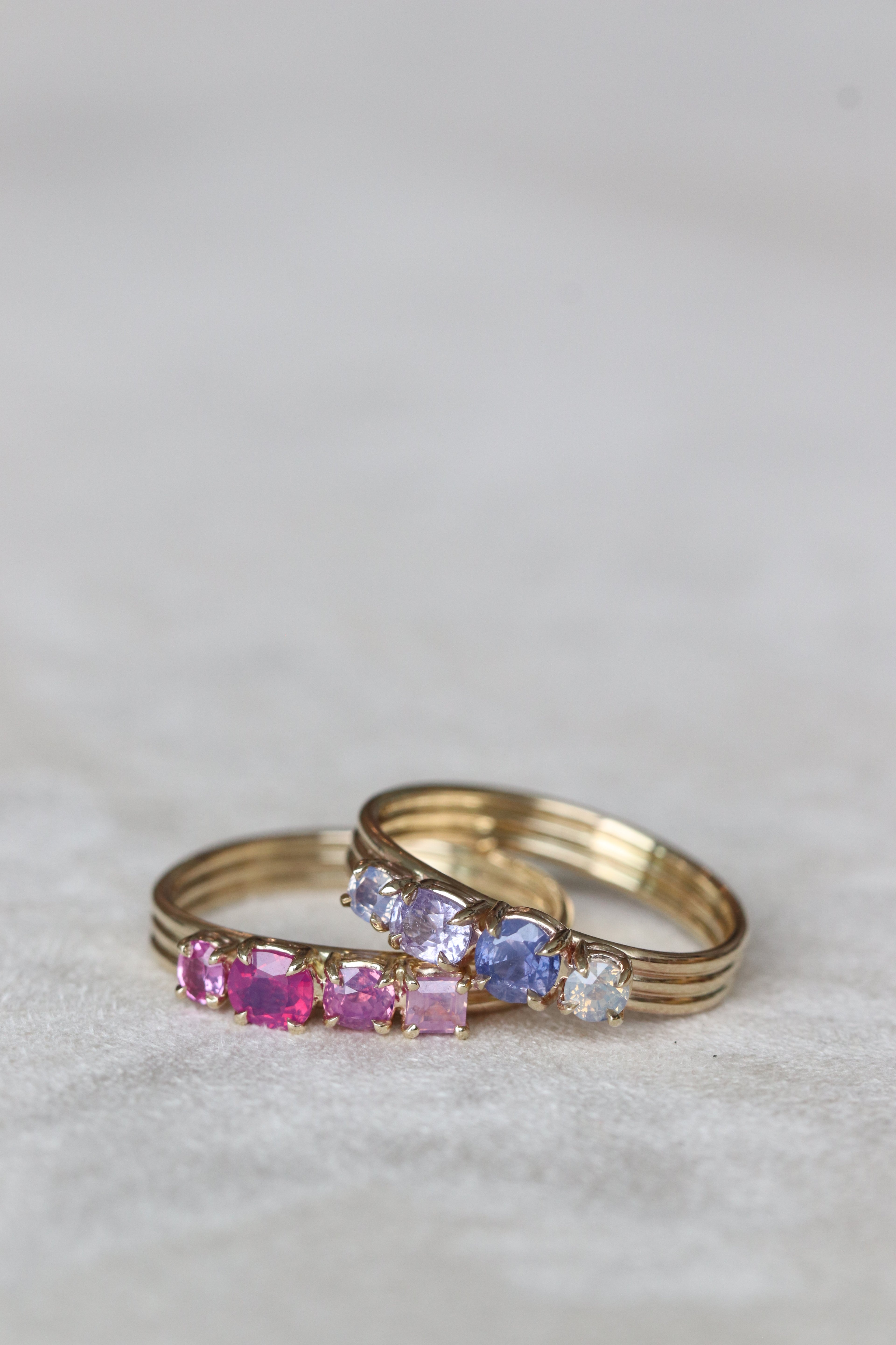 Dreamy Sapphire II Rings