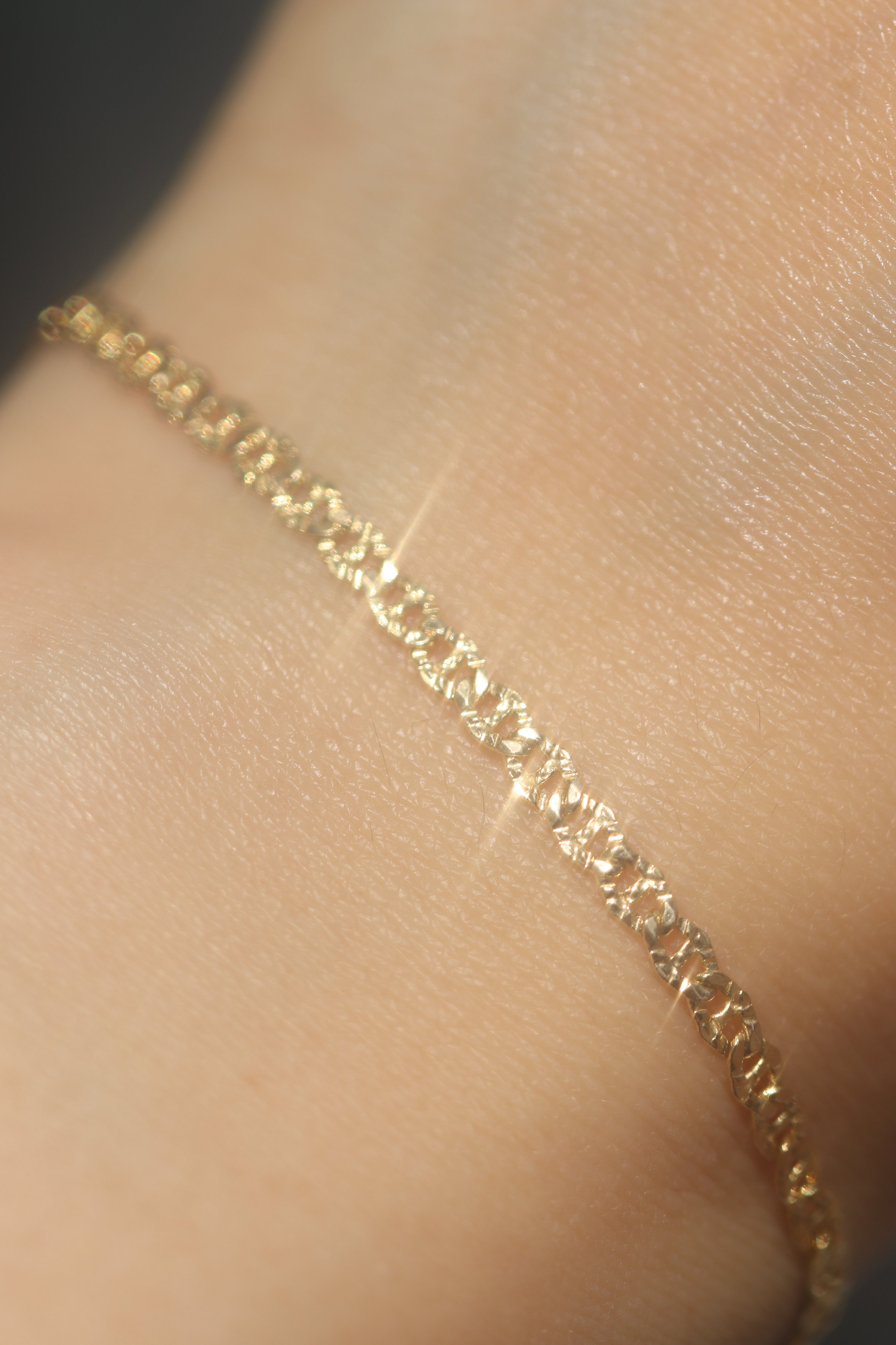 Sun Ray Chain 14k gold