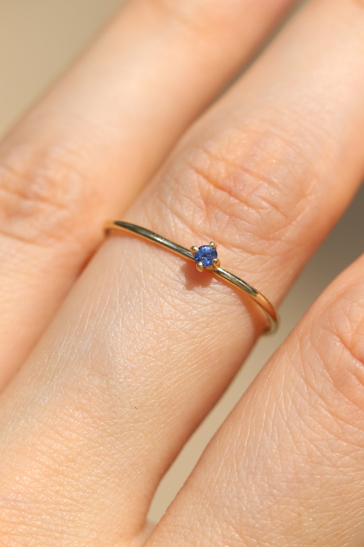 Cobalt Blue Spinel Ring