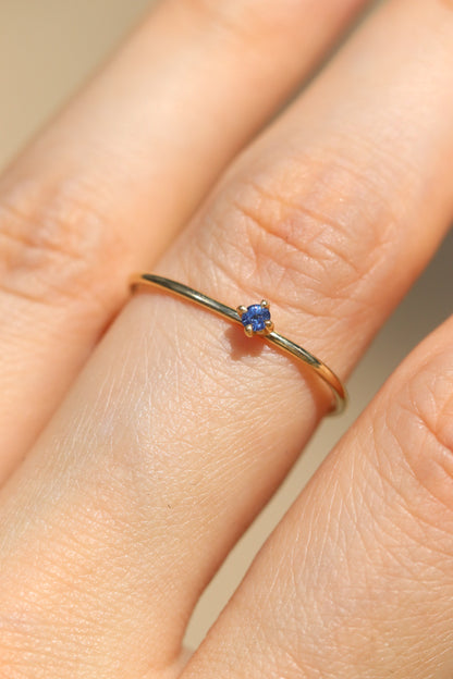Cobalt Blue Spinel Ring