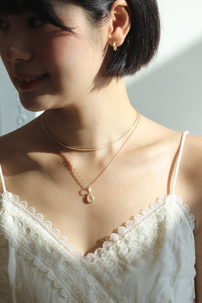 Garland chain 14k gold