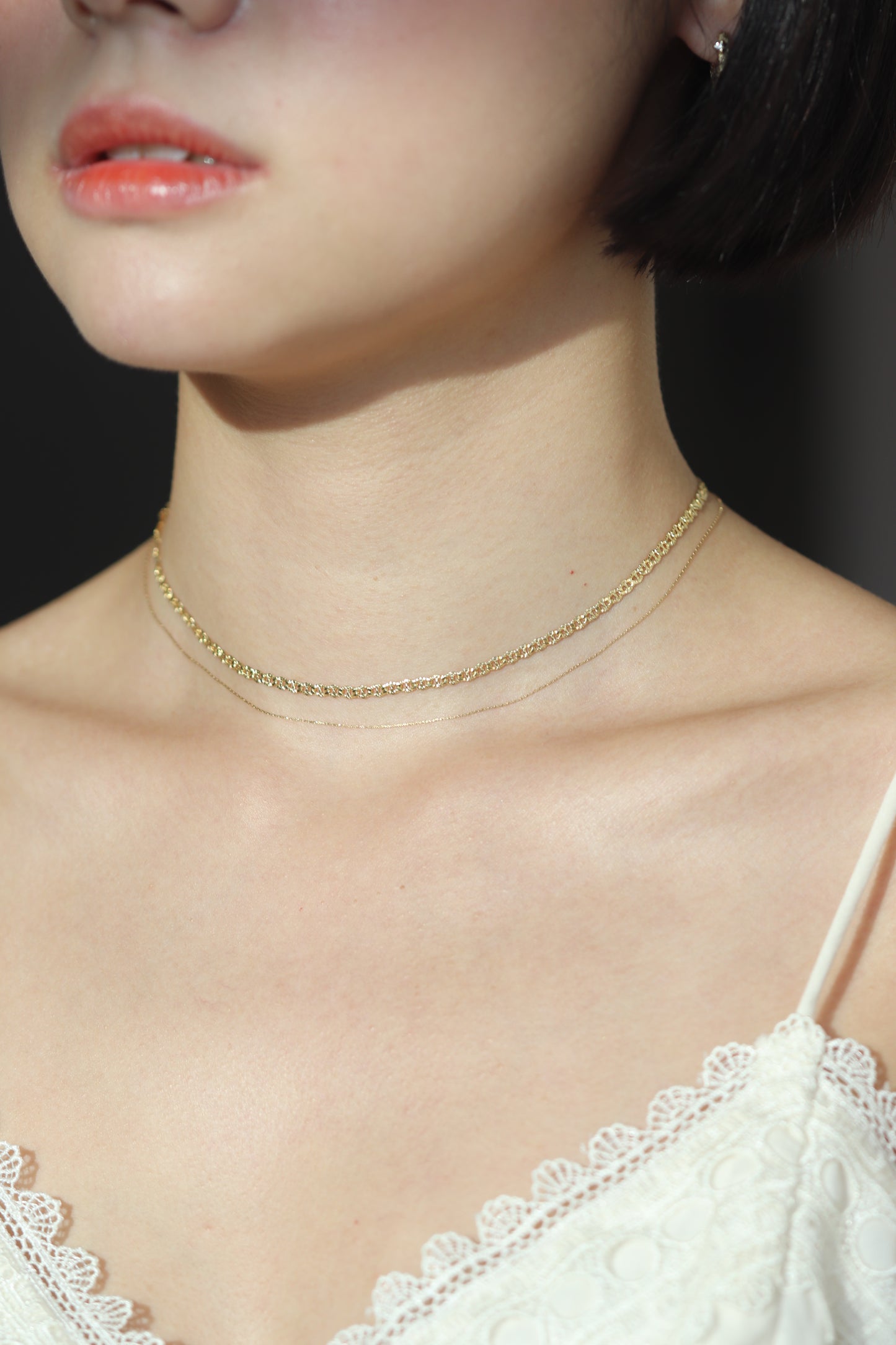 Sun Ray Chain 14k gold