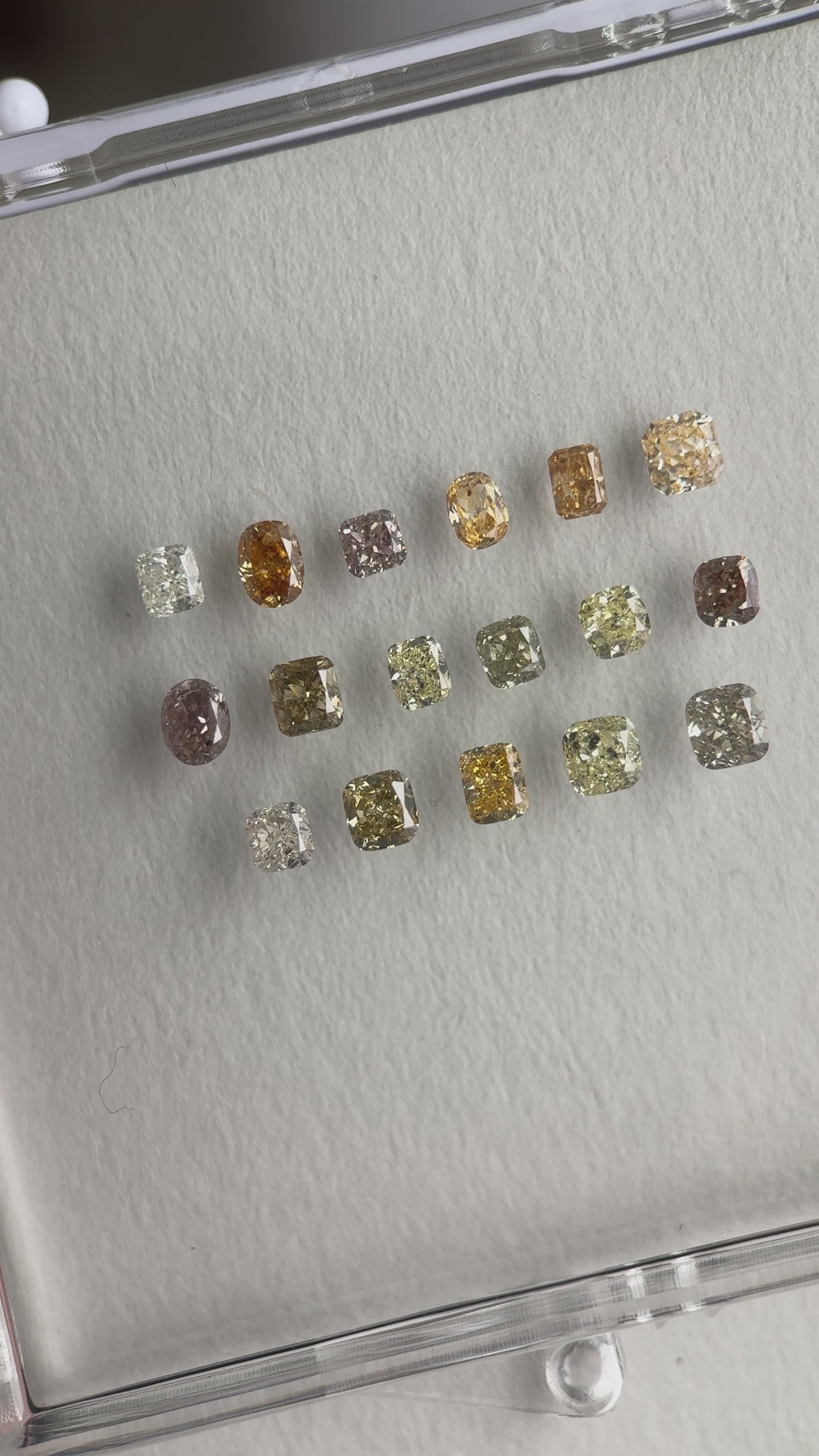 Fancy diamond single stone ring