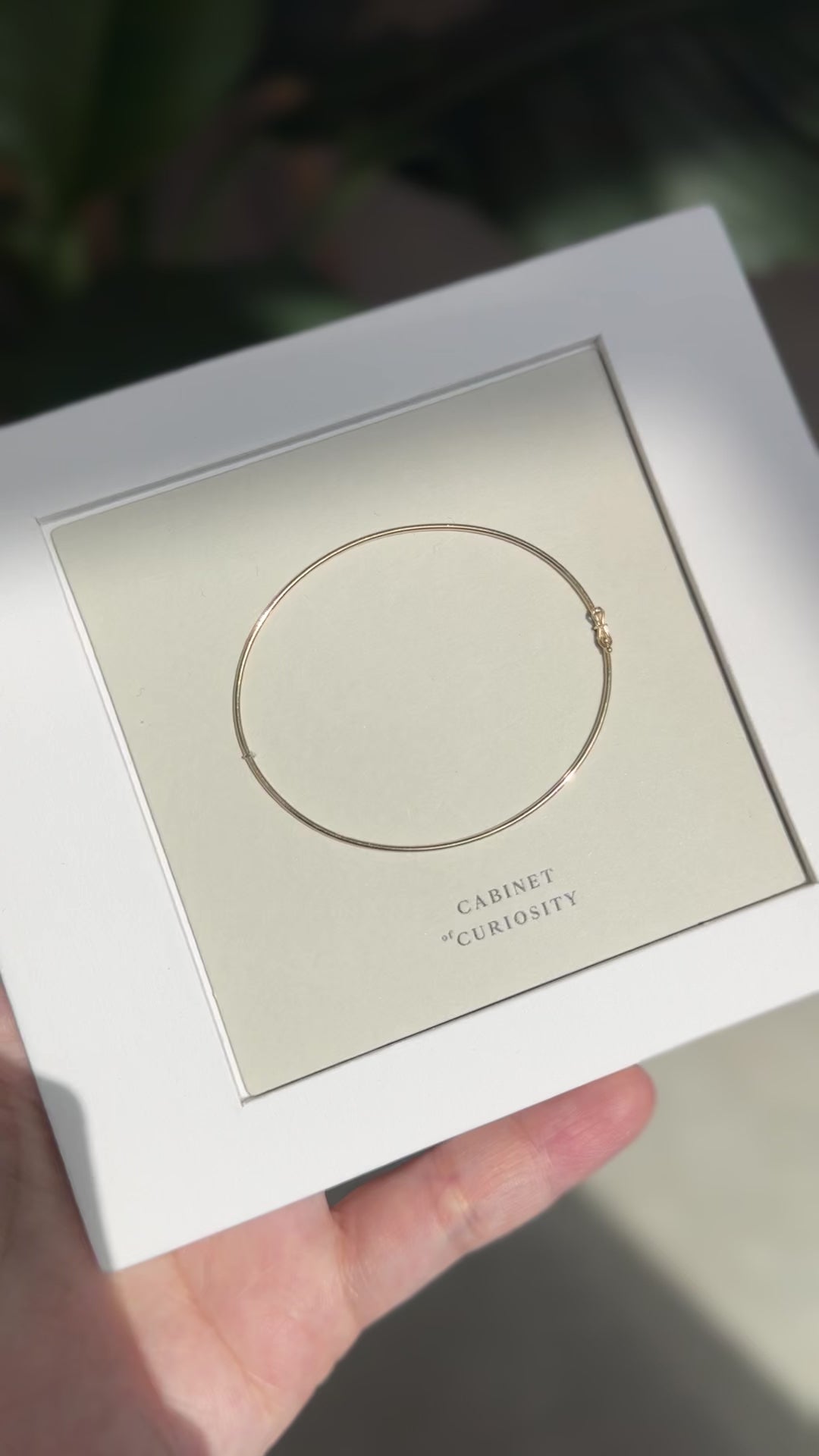 14k Solid Gold Super Thin Bangle