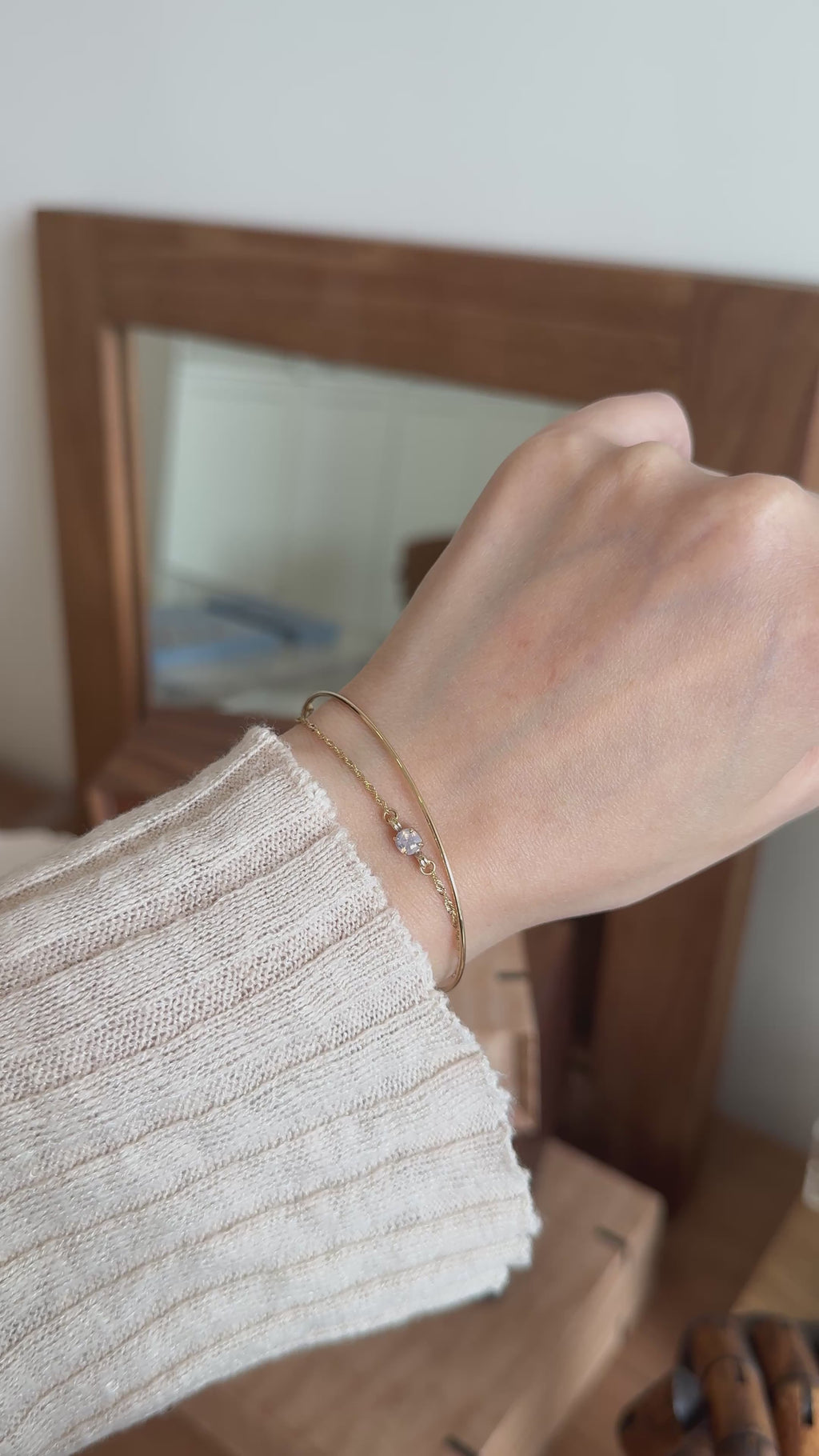 14k Yellow Gold Dreamy Sapphire III Bracelet 19.