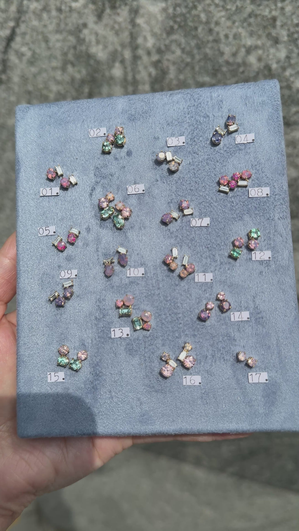 Dreamy Sapphire II earrings 13