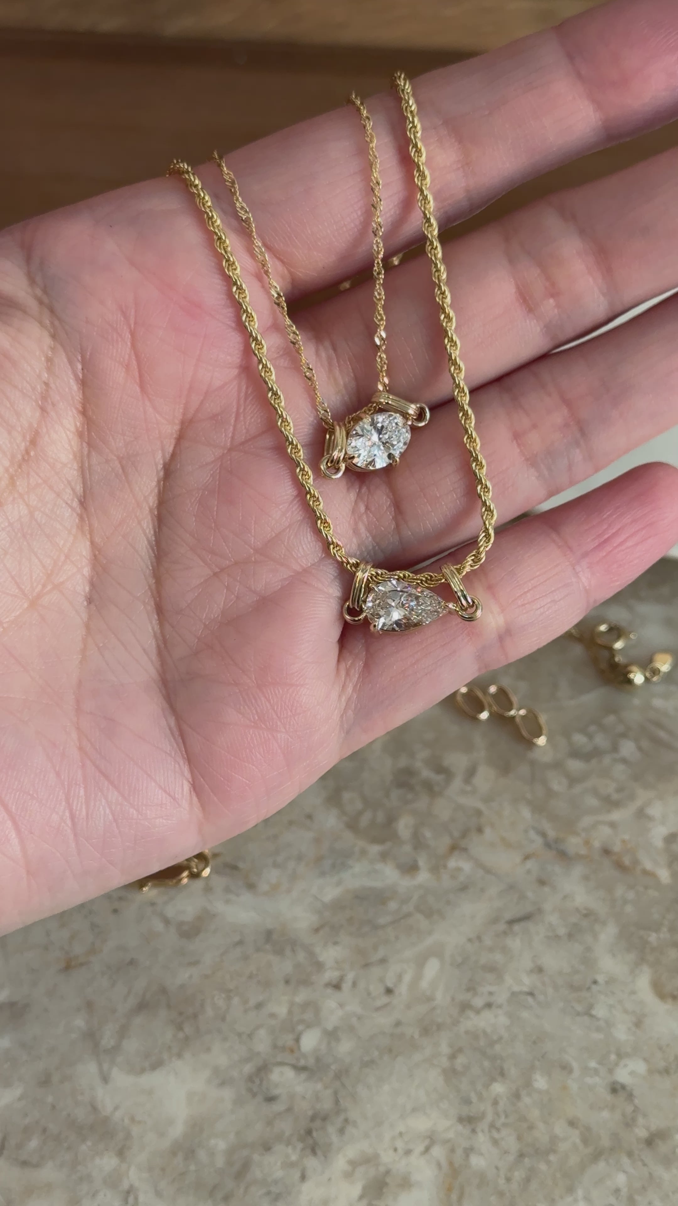 Diamond charms