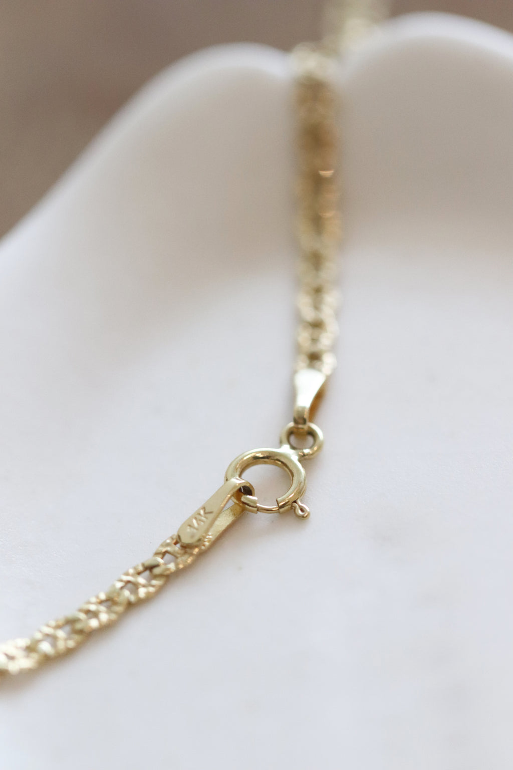 Sun Ray Chain 14k gold