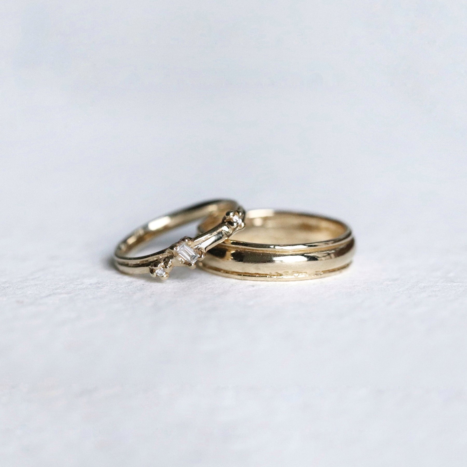 Wedding Bands - double loop & triple loop