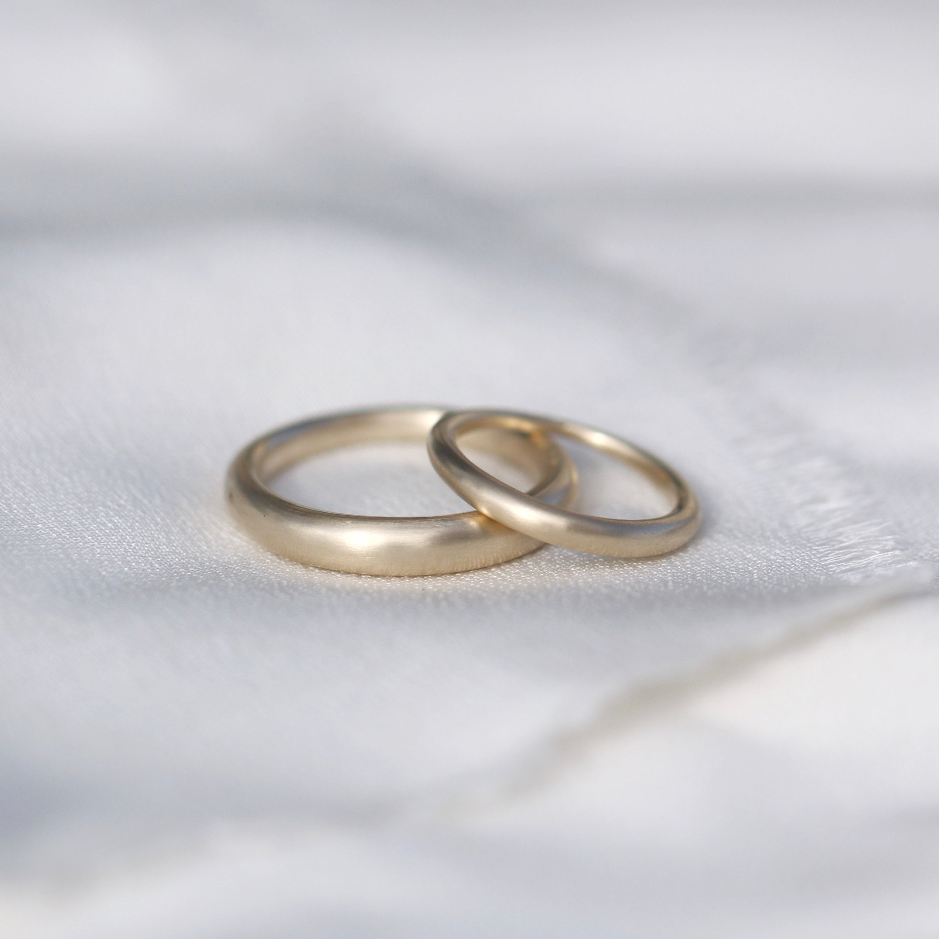 Wedding Bands - moon crescent band