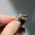 Ring Umba Sapphire Fancy diamond ring Cabinetofcuriosityjewellery